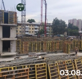Ход строительства дома 132а.1 в ЖК Семья -