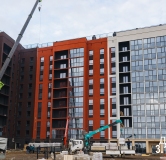 Ход строительства дома 44 в ЖК Притяжение -