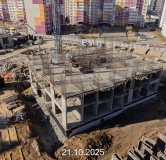 Ход строительства дома 10 в ЖК Прео-8 -