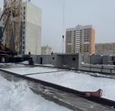 Ход строительства дома 6 в ЖК Крылья -