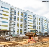 Ход строительства дома 1.2 в ЖК Родные росы -