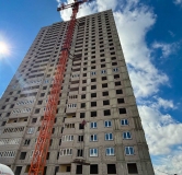 Ход строительства дома литер 9 в ЖК Акварель -