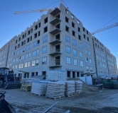 Ход строительства дома 5 в ЖК Лето -