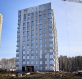 Ход строительства дома 3 в ЖК Разум в Академическом -