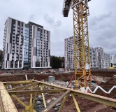 Ход строительства дома 4 в ЖК Калинка Парк -