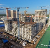 Ход строительства дома Корпус 4,5, 2 этап в ЖК Манзара (Manzara Towers) -