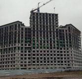 Ход строительства дома 1 в ЖК Крылья -