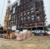 Ход строительства дома 18а в ЖК Вега -