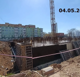 Ход строительства дома 29А в ЖК Новая высота (Нефтекамск) -