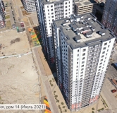 Ход строительства дома 9, корпус 18.1 в ЖК Цивилизация -