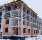 Ход строительства дома 1 в ЖК Образцовый квартал 6.4 -